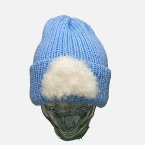 Plasma Beamz Baby Sky Blue Knit Cloud Beanie New with Tags